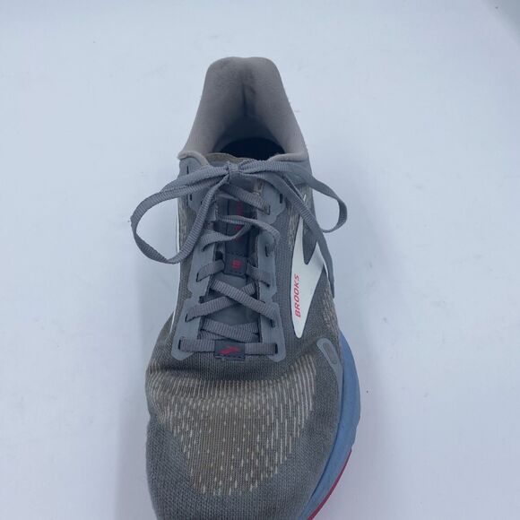 Brooks Launch Sneakers Women's Sz 10 Gray Blue Running Athletic Shoes - Picture 13 of 16